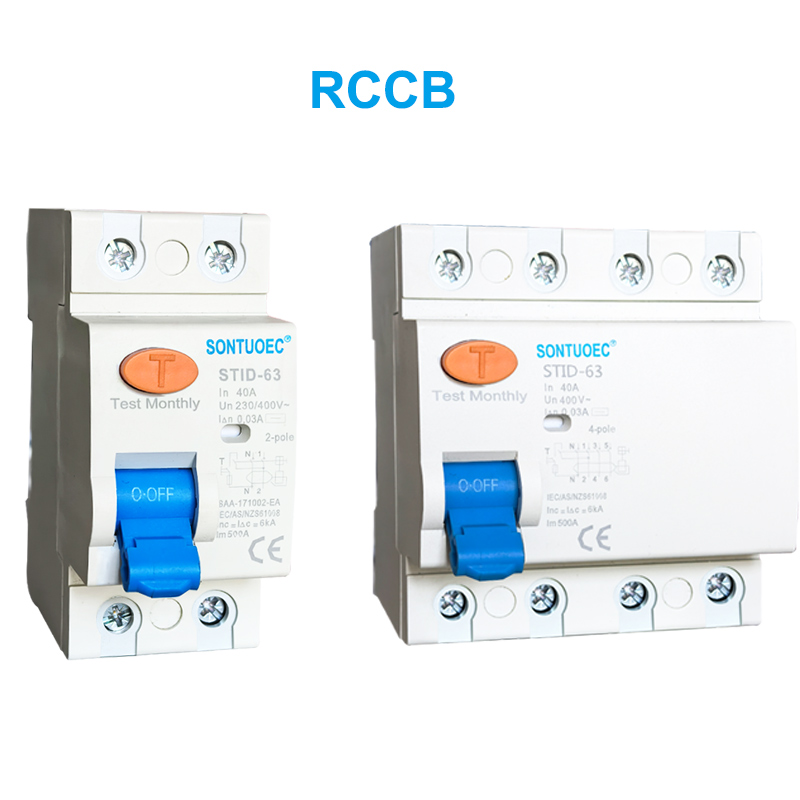 STID-63 Series RCCB 230V 63A Residual Current Circuit Breaker